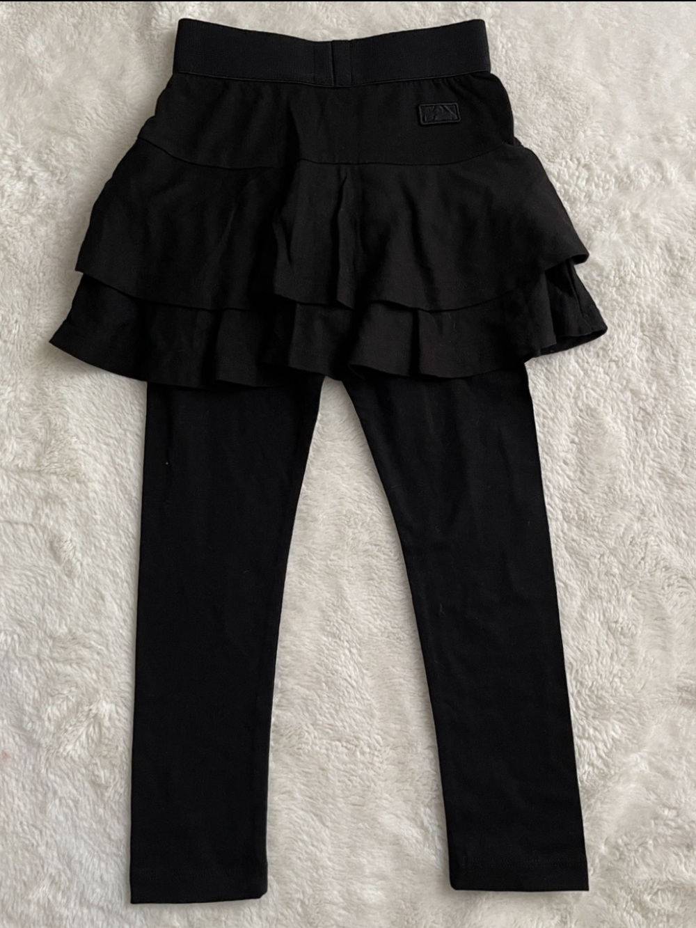 MLB Black Tiered Skort Leggings for Kids